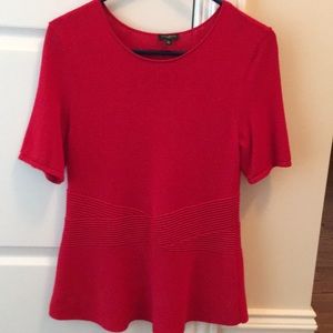 Talbots peplum top